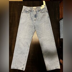 Abercrombie & Fitch High Rise Blue Jeans